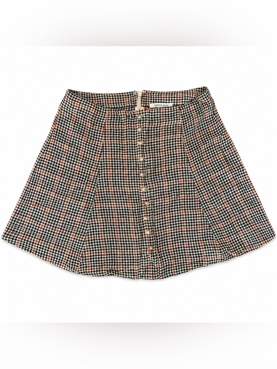 American Eagle Outfitters Dresses & Skirts - 🖤 Mini Skirt American Eagle Plaid Button Front A Line Size 4